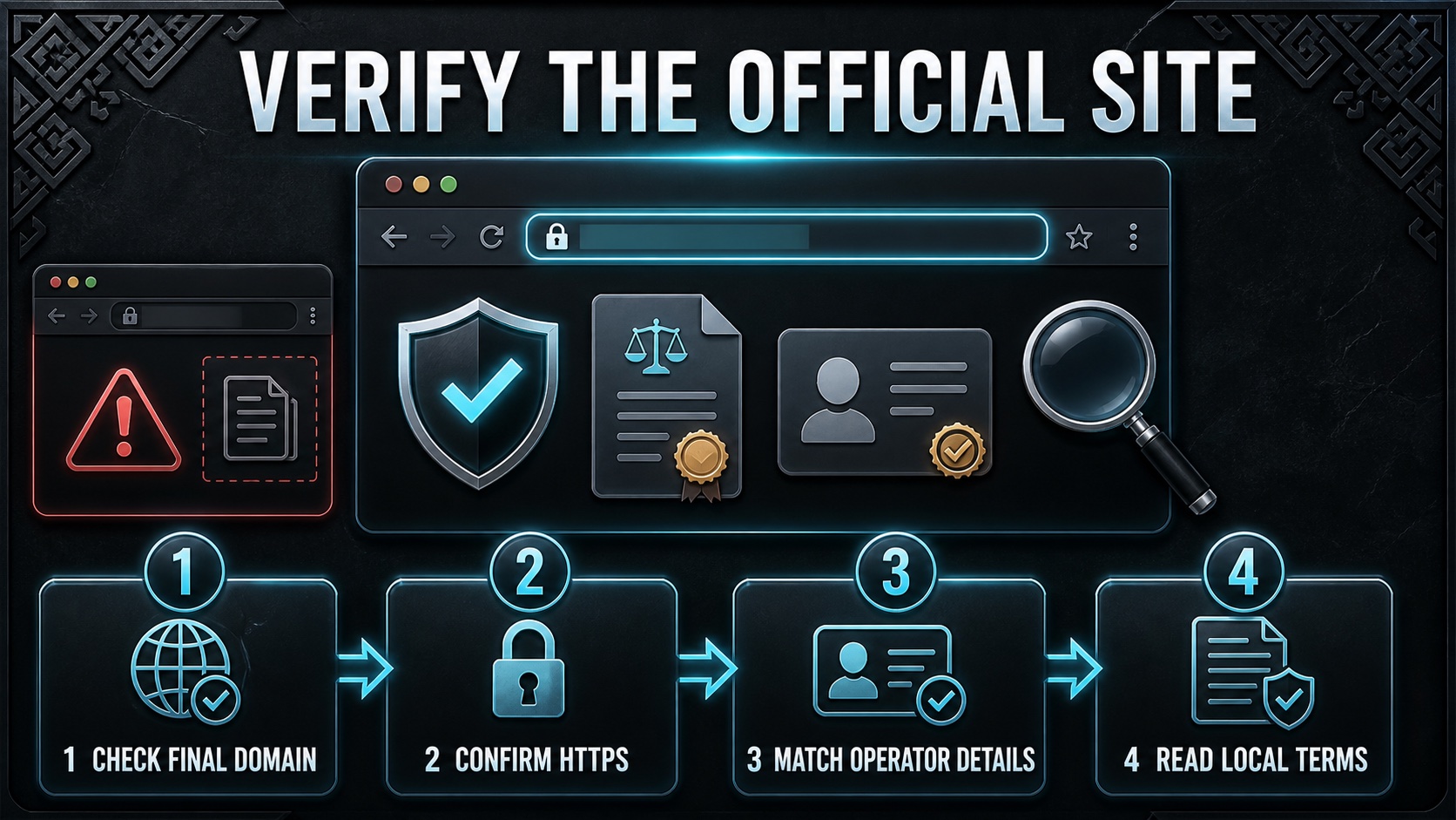 How to verify the official Godz Casino website